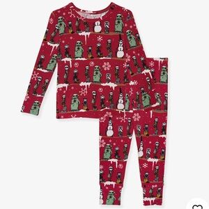 Posh Peanut Disney The Nightmare Before Christmas Folly & Fright Classic PJ Set
